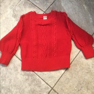 Baby GAP 3yrs toddler red sweater